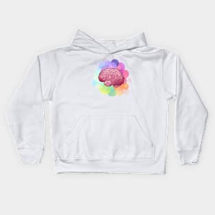 Brain of artist Kids Hoodie